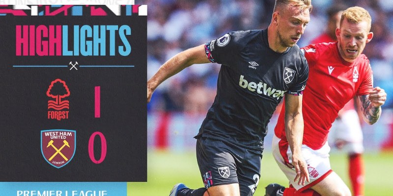 West Ham United vs Nottingham Forest